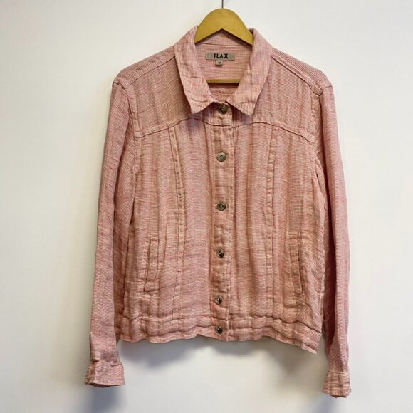 Flax 100% Linen Jacket - Picture 1 of 13